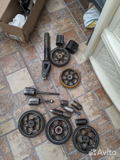 Запчасти для трюкового самоката