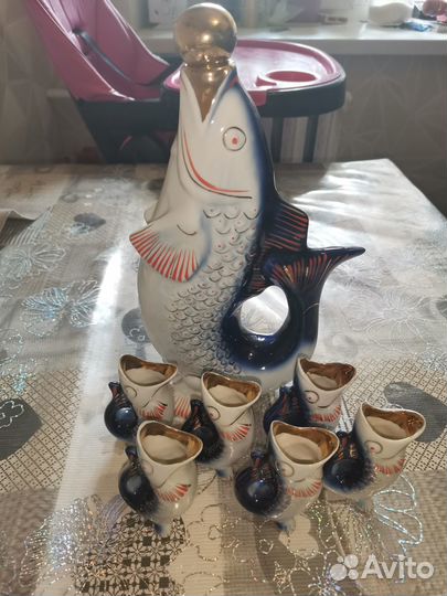 Набор сервиз Рыбки