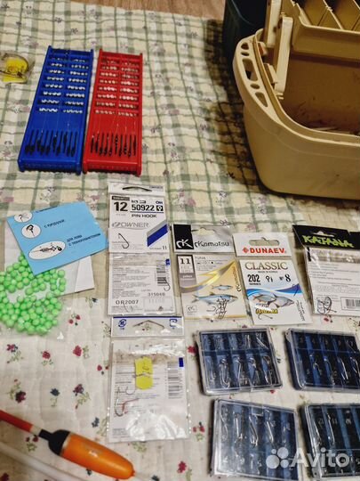 Рыболовные снасти набор рыбалка бу зимняя летняя