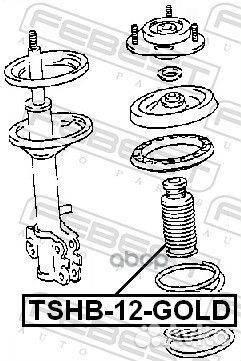 Пыльник-отбойник амортизатора универсальный HQ