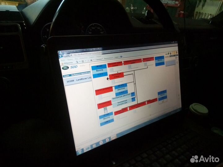 Компрессор пневмоподвески Range Rover