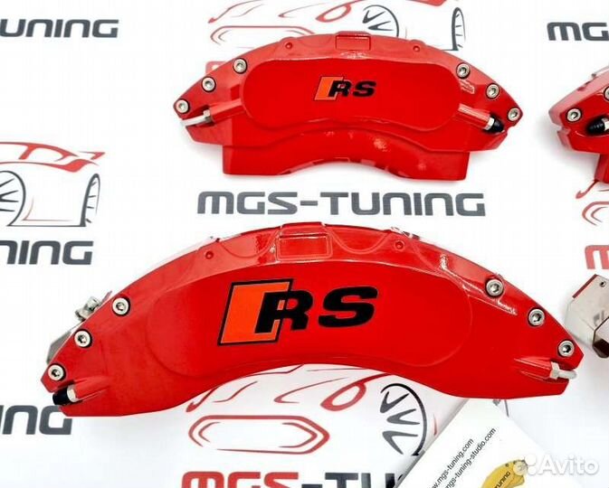 Накладки суппортов RS алюминий Audi Q7 4M S-line