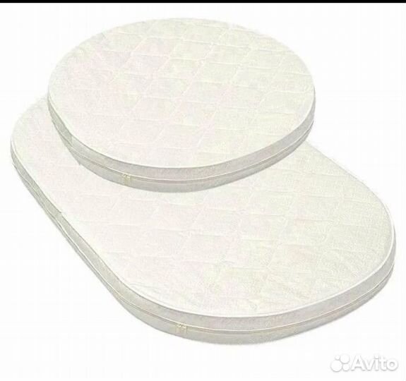 Матрас в круглую кроватку