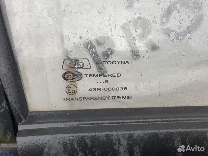 Форточка двери передняя правая Daewoo Matiz