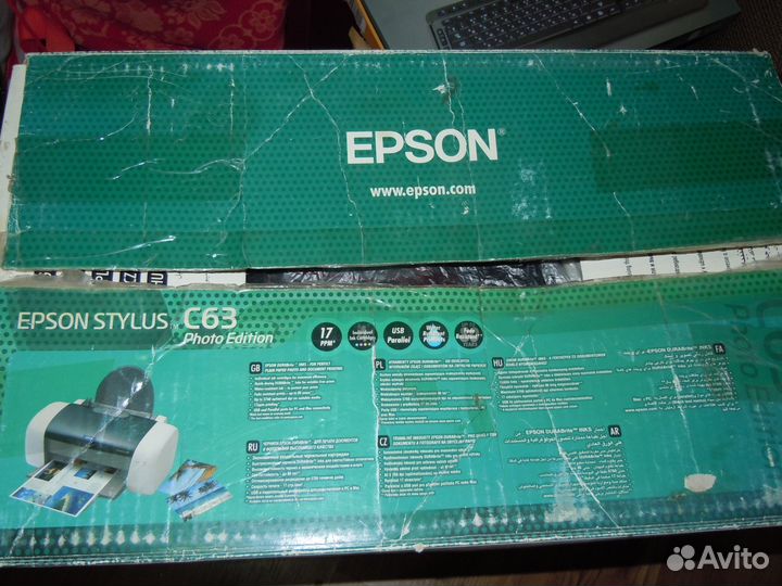 Фото -Принтер Epson Stylus C63, струйный, цветной