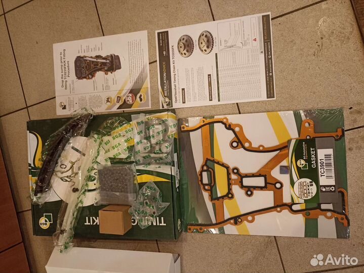 Комплект цепи грм z12xe, x12xe Opel