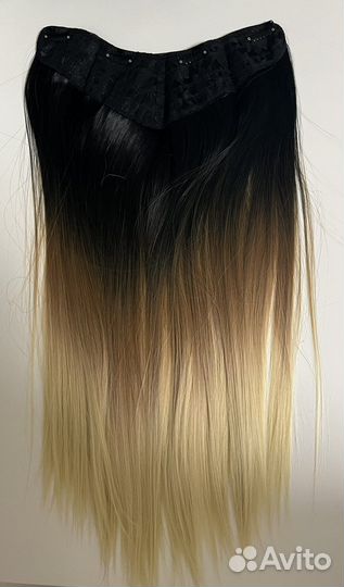 Накладка пуш ап волосы на заколках