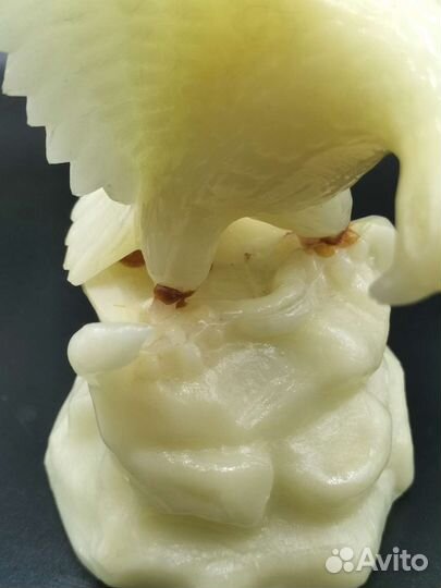 Статуэтка Орёл со змеей Фосфор СССР Склейка ног