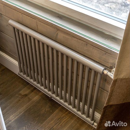 Радиатор однотрубный kzto рск 1-300-31, подкл. боковое 1/2