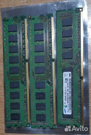 Память для сервера ECC unbuffered ddr3 2Гб