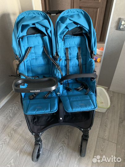 Коляска для двойни, погодок valco baby snap duo