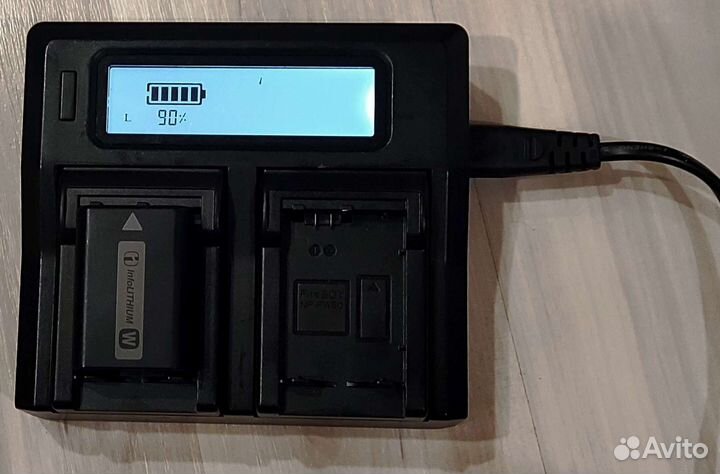 Зарядное устройство для sony NP-FW50 на два слота