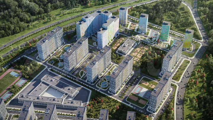 1-к. квартира, 41,2 м², 15/17 эт.
