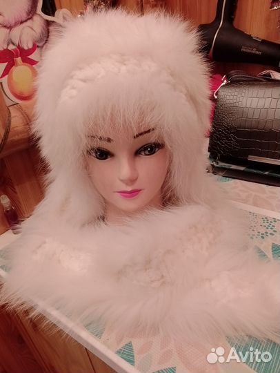 Шапка женская вязаная