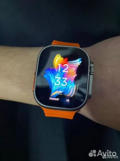 Смарт часы HK ultra ONE с камерой и sim, 4g