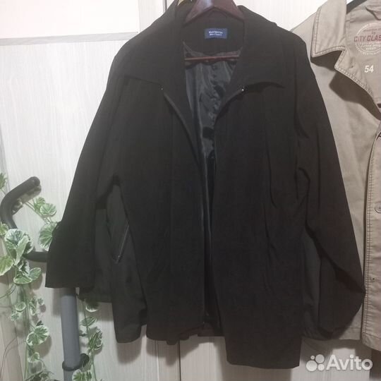 Мужск. куртки-ветровки, классика, р.54-56