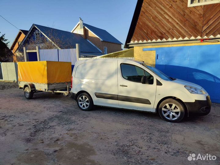 Грузоперевозки Каблук Пежо + прицеп 2,5 м. длина