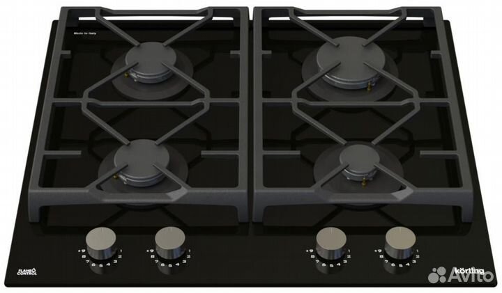 Газовая стеклянная варочная панель Korting HGG 698