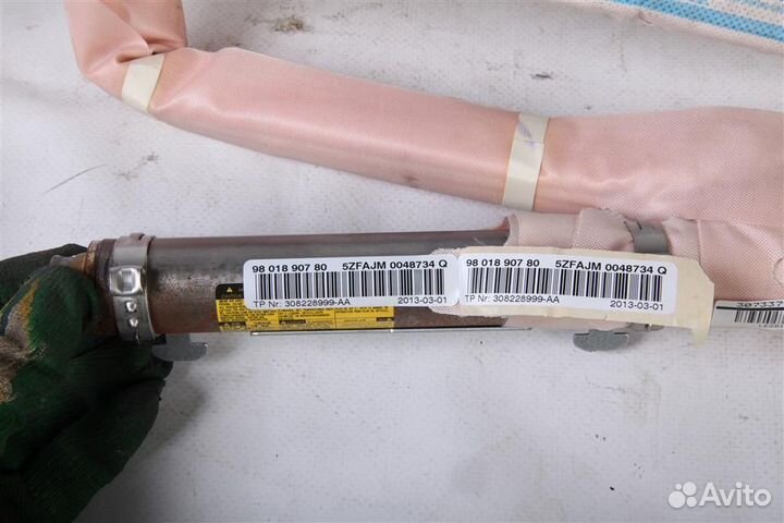 Подушка безопасности боковая (шторка) левая Citro