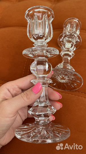 Хрустальные подсвечники