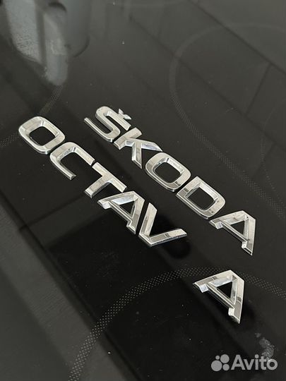 Шильдик на кузов skoda octavia a7