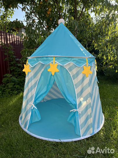 Детская игровая палатка с тоннелем