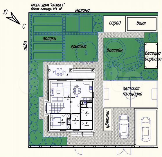 Участок 6 сот. (ИЖС)