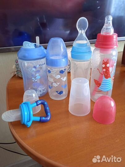 Ниблер, бутылки для кормления, грелка
