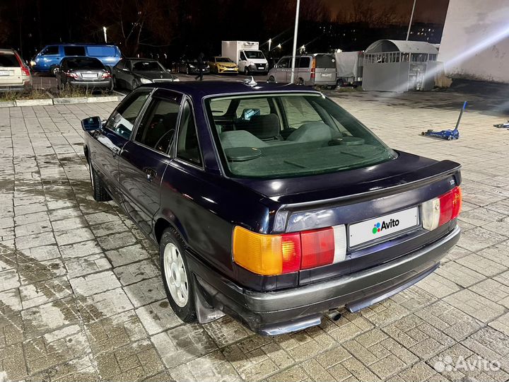 Audi 80 1.8 МТ, 1991, 270 000 км