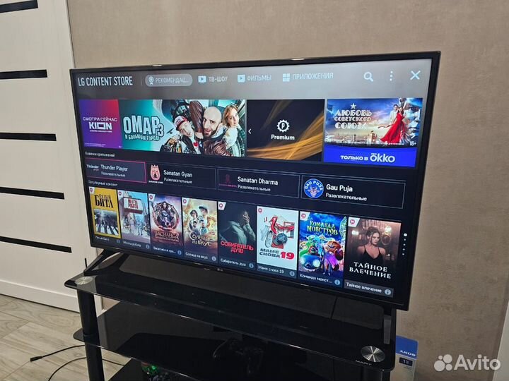 Телевизор LG 49 дюймов SMART TV webOS UHD 4K HDR