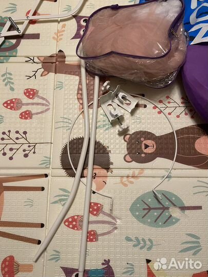 Балдахин в кроватку с держателем