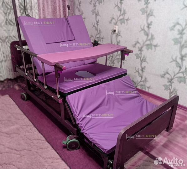 Медицинская кровать для дома кнопочное управление