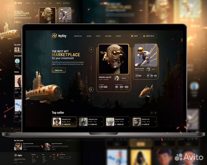 Создание сайтов под ключ