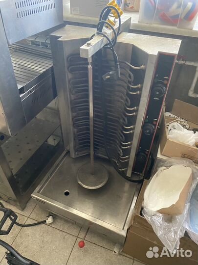 Гриль вертел для шаурмы