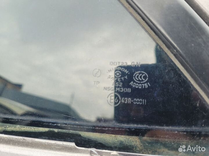 Форточка двери задней левой на Mazda 6 GG седан