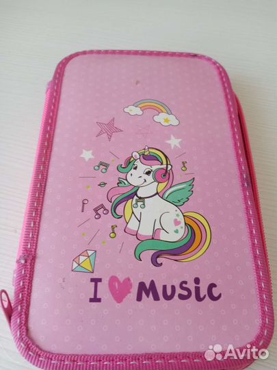 Школьный пенал-книжка