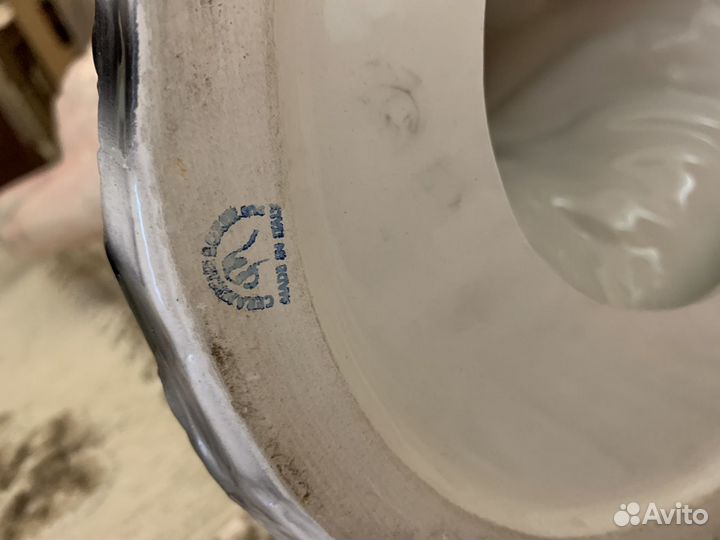 Розовый фламинго фарфор Италия