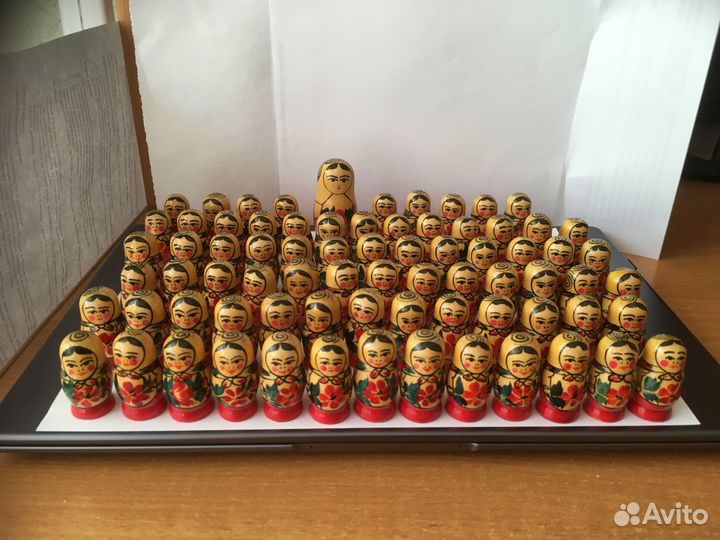 Матрёшка mini СССР