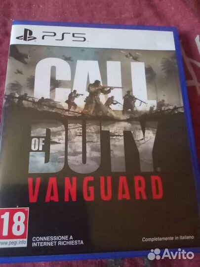 Call of duty vanguard ps5 диск