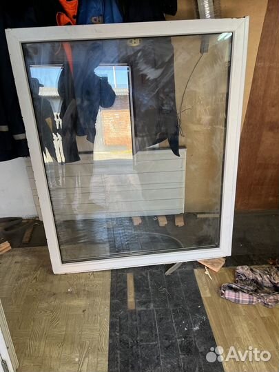 Балконный блок с дверью бу