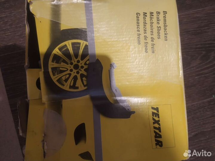 Колодки барабанные textar