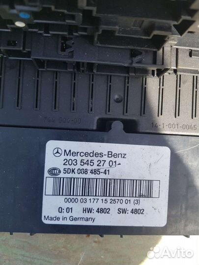 Блок комфорта 2035452701 Mercedes-Benz