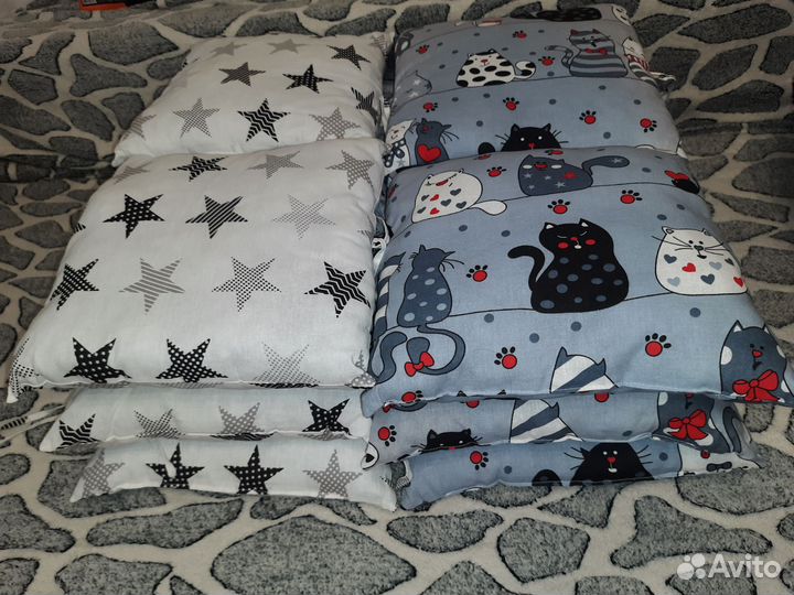 Бортики - подушки в детскую кроватку