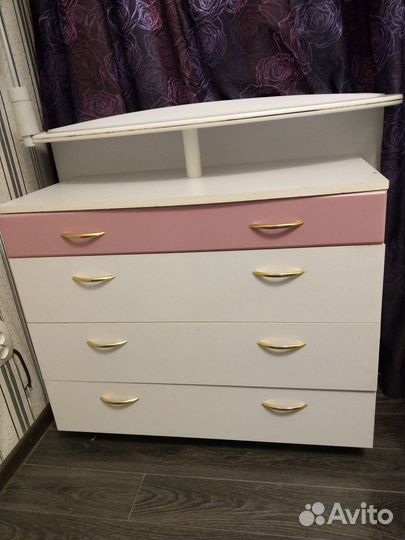 Комод белый бу