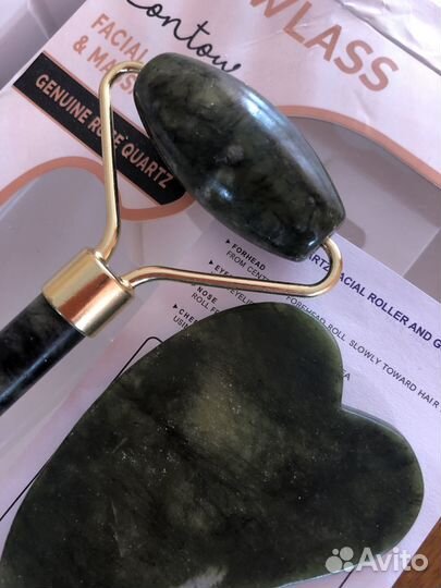 Ролик и скребок гуаша