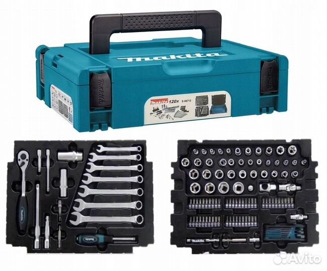 Makita Набор инструментов Makita E-08713, 120 пред