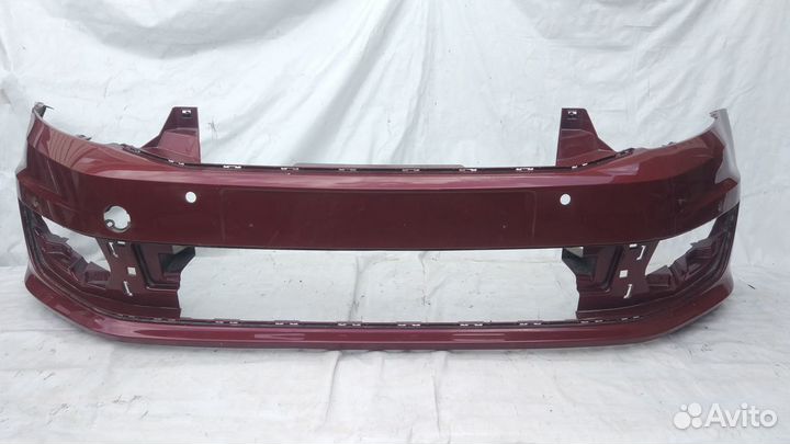 Бампер передний Volkswagen Polo MK5 6RU807221A