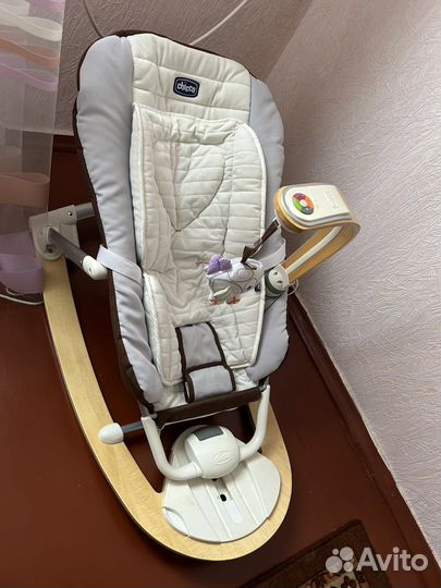 Детский стул Chicco + Шезлонг в подарок