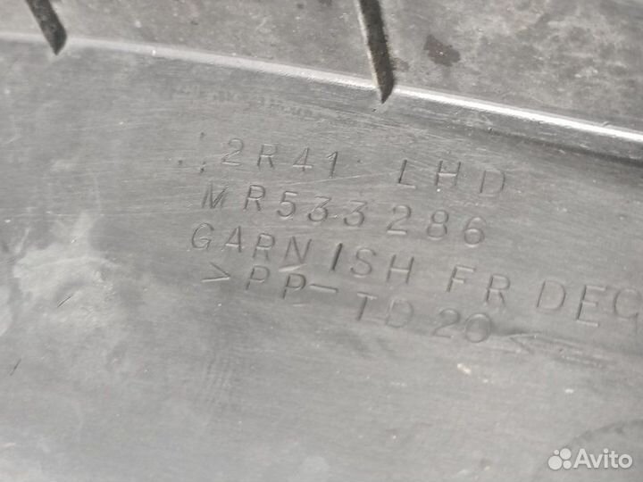 Жабо Mitsubishi Lancer 9 седан 1.6 4G18 2004