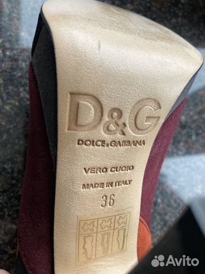 Женские туфли D&G